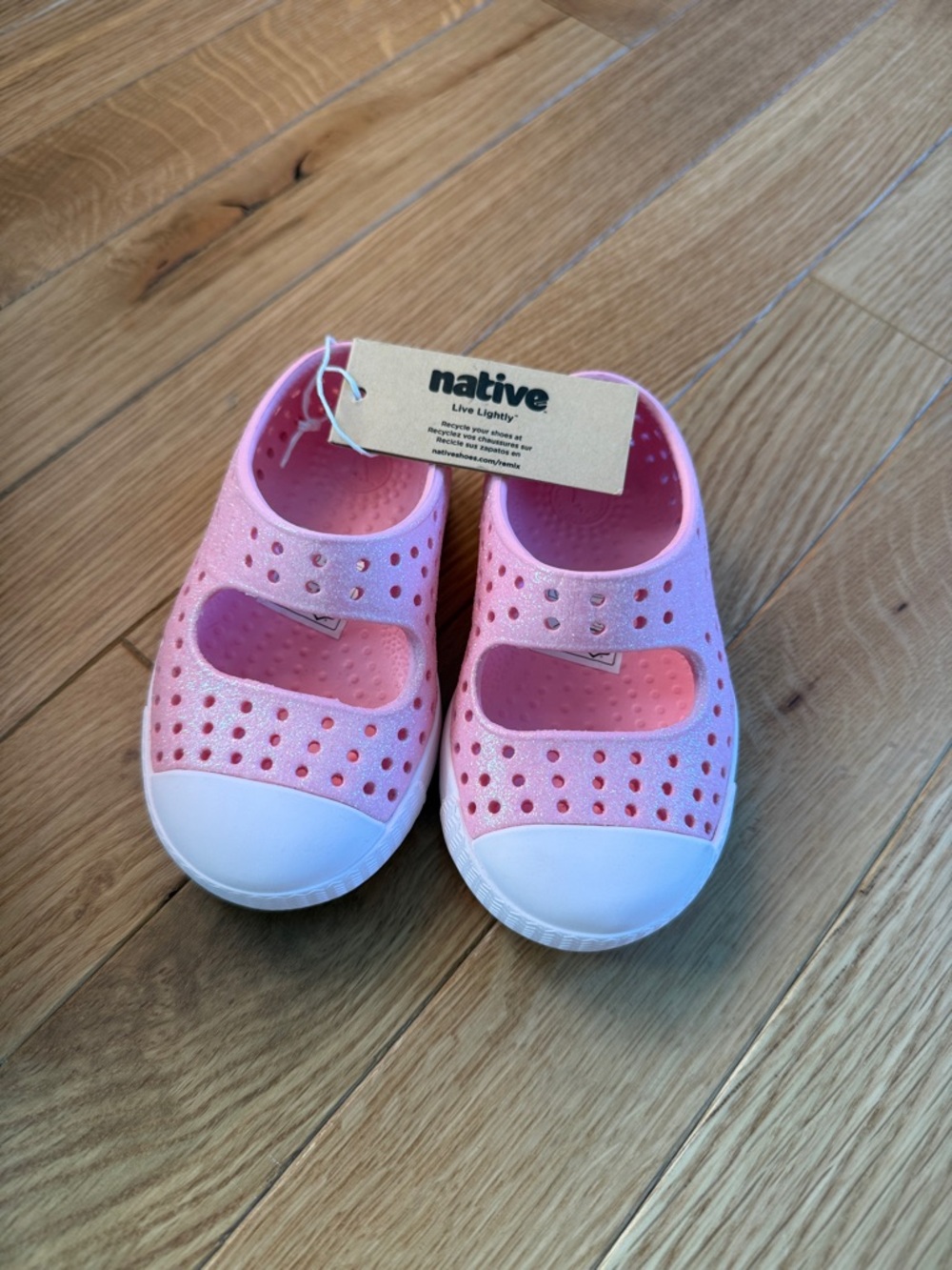 NWT In-Box Native Juniper Bling Children’s Shoes